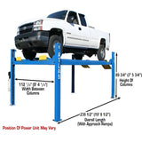 Atlas 412 12,000 lb Heavy-Duty 4-Post Lift