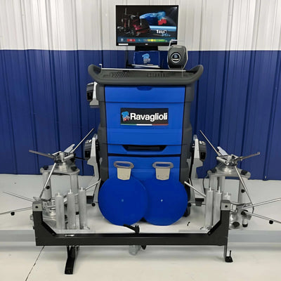 Atlas Edge Express Heavy-Duty Truck Alignment System with Bluetooth CCD Sensors and No Roll-Back Capability