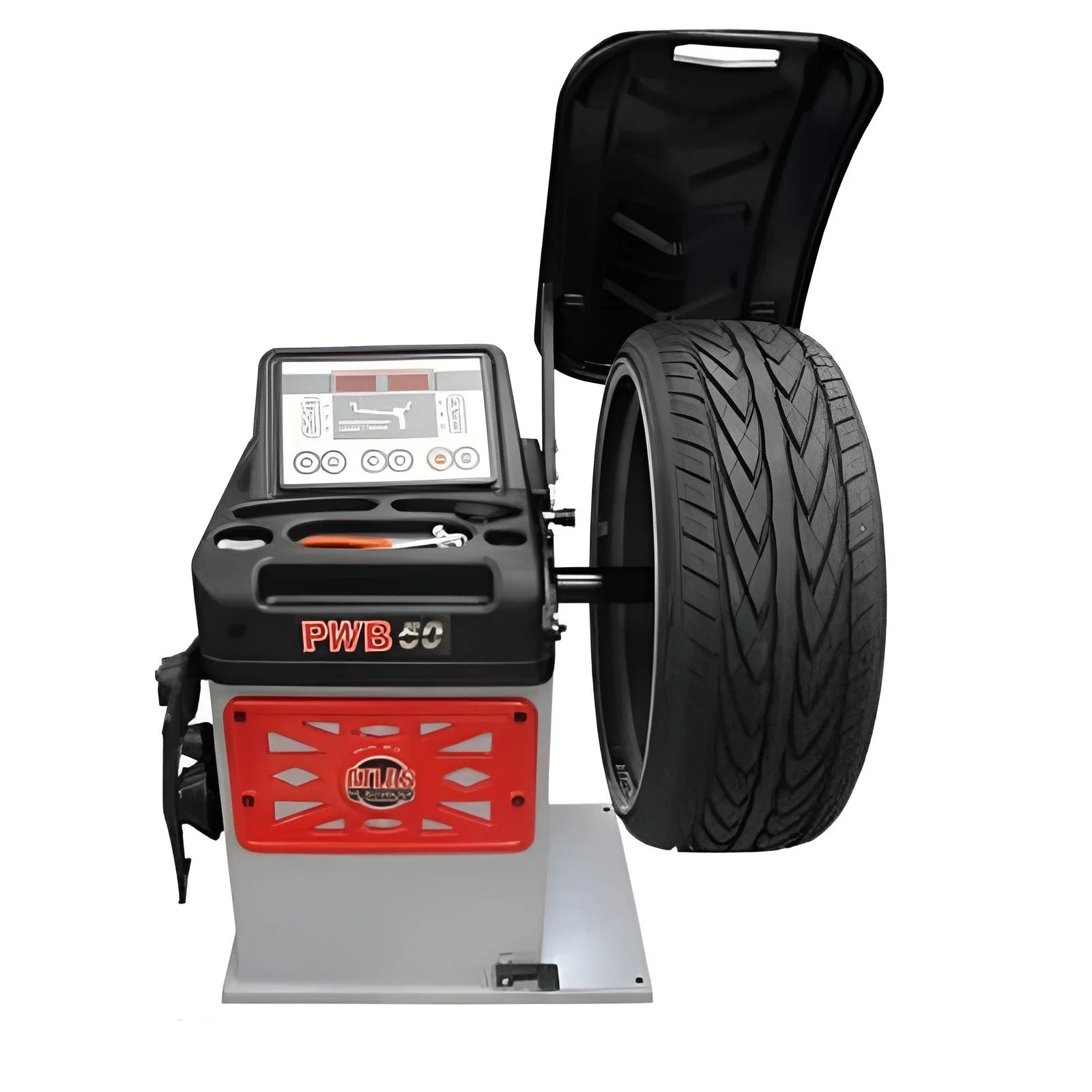 Atlas Platinum PWB50 Premium 2D Computer Wheel Balancer – Automatic Data Entry & High-Precision Balancing