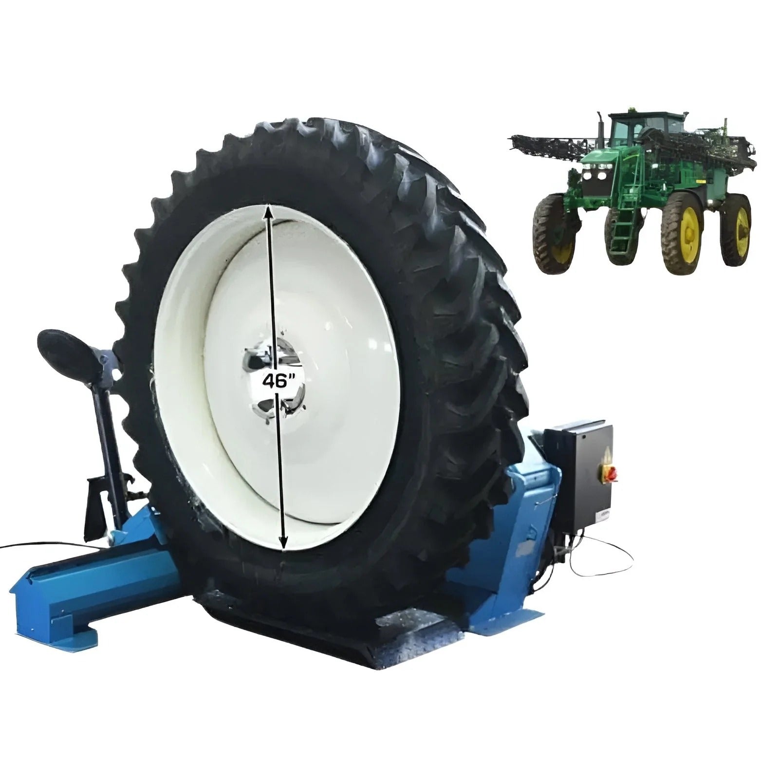 Atlas TTC303 Heavy-Duty Large Truck Tire Changer for Commercial, Agricultural & OTR Tires