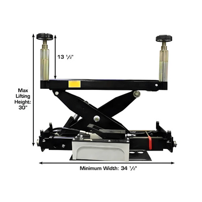 Atlas PX16A Scissor Alignment Lift with RJ8 Rolling Bridge Jacks Combo