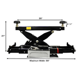 Atlas PX16A Scissor Alignment Lift with RJ8 Rolling Bridge Jacks Combo