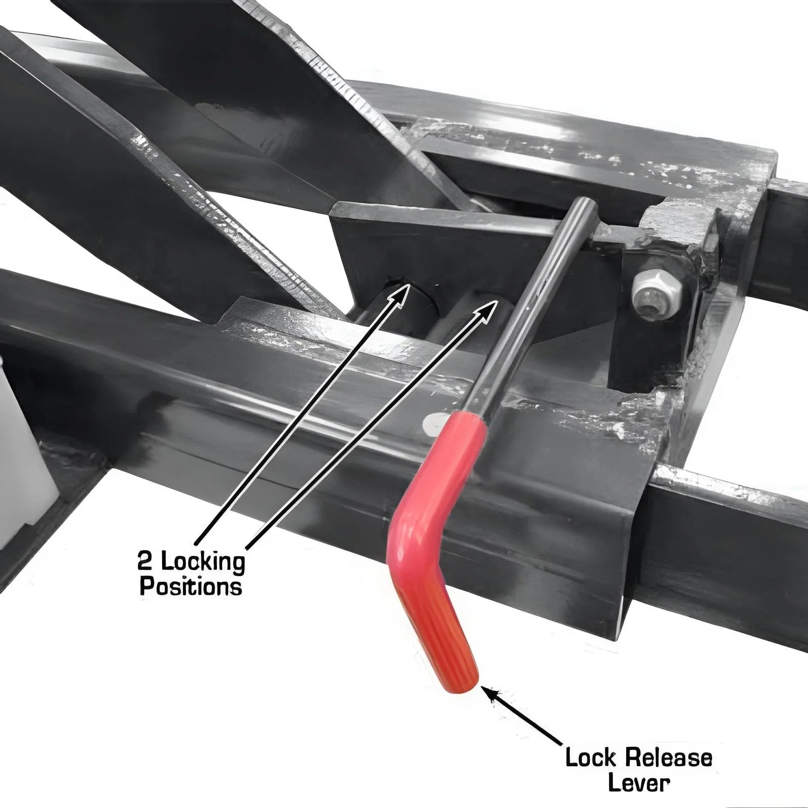 Atlas RJ6 6,000 lb Air/Hydraulic Rolling Bridge Jack – Heavy-Duty Wheel Service Jack for 4-Post Lifts