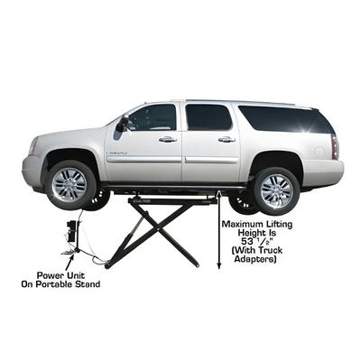 Atlas 6MR Portable Mid-Rise Scissor Lift 6,000 lb Capacity