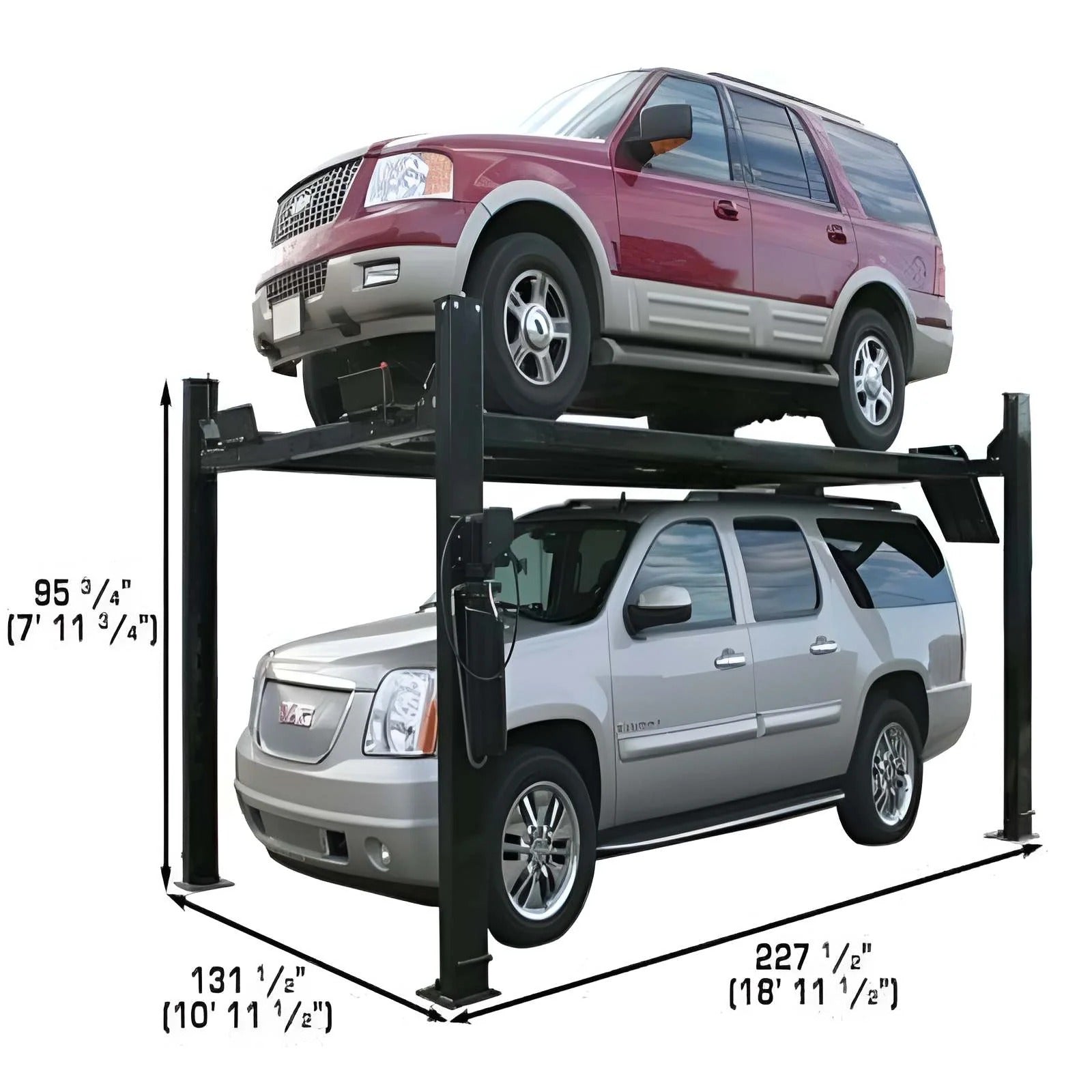Atlas PRO9000 9,000 lb Capacity  4-Post Garage Vehicle Lift