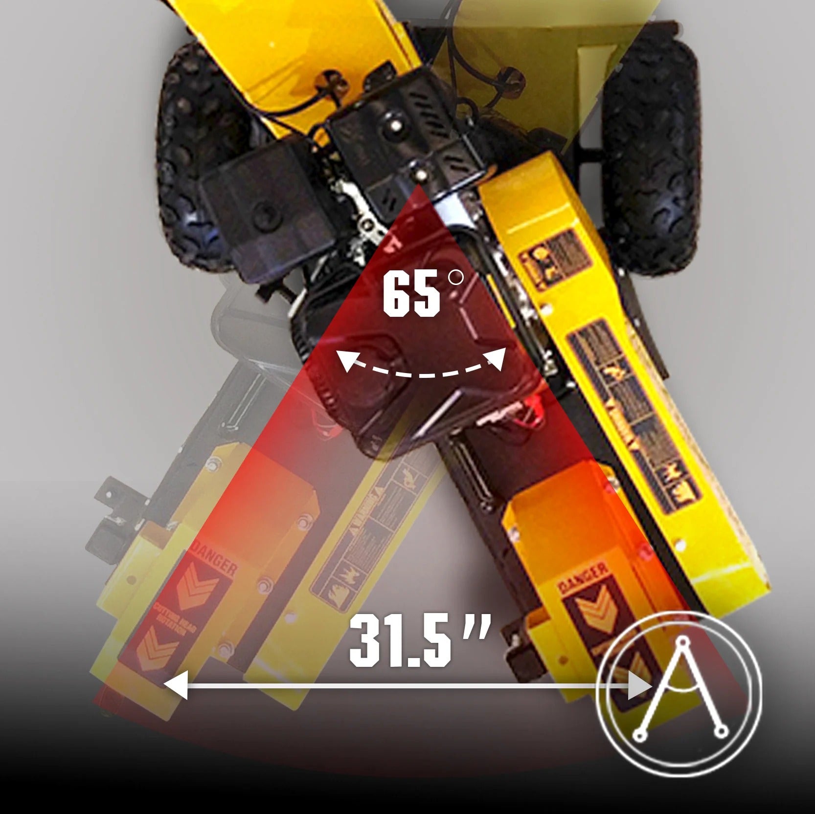 MechMaxx 15" 15HP 420cc DUCAR E-Start Stump Grinder with Tow Bar, Model SG380