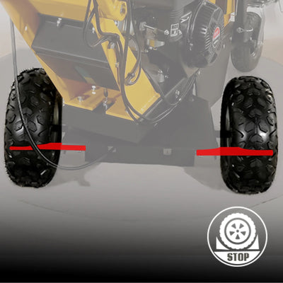 MechMaxx 15" 15HP 420cc DUCAR E-Start Stump Grinder with Tow Bar, Model SG380