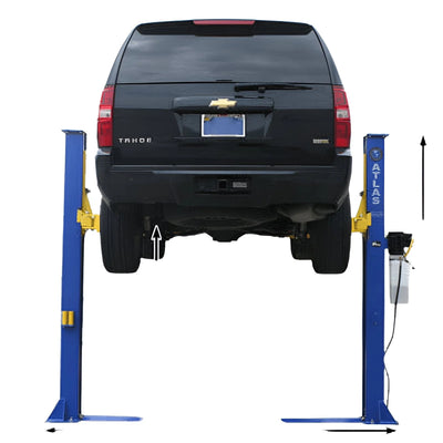 Atlas 9KBP 9,000lb 2 Post Lift w/ Lawn Mower Adapter