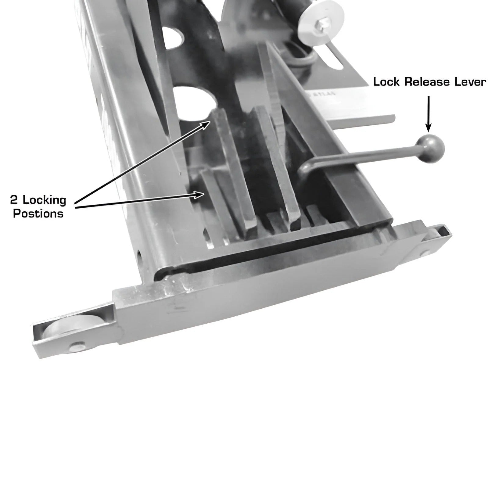 Atlas Platinum RJ7000 7,000 lb ALI Certified Air/Hydraulic Rolling Bridge Jack – Commercial Grade Wheel Service Jack