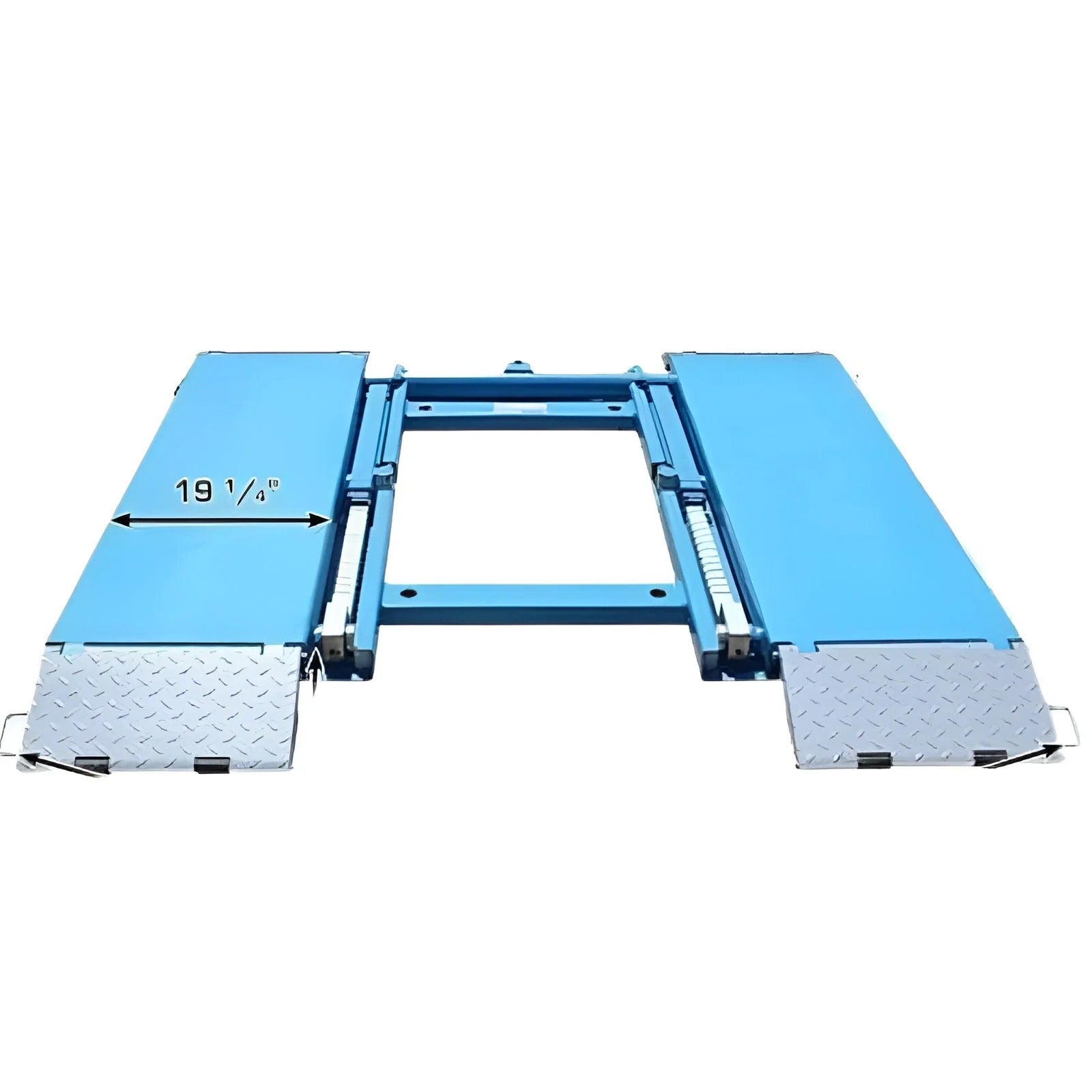 Atlas 7K Kwik-Bay Portable Mid-Rise Scissor Lift with 7,000 lb Capacity and Open Center Design