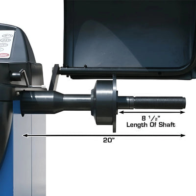 Atlas TC221 Tire Changer and WB11 Motorcycle Wheel Balancer Combo Package with Adapters
