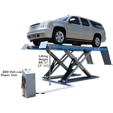 Atlas 12AWFSL 12,000 lb Alignment Scissor Lift with RJ6 Rolling Jacks Combo