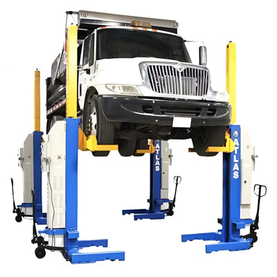 Atlas ALI Certified 74,000 lb Battery-Powered Mobile Column Lift System