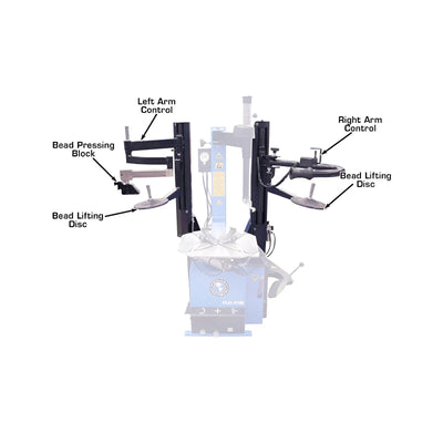 Atlas 200 Series Dual Assist Arms for Tire Changer