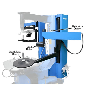 Atlas 700 Series Dual Assist Arms for Tire Changer