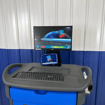 Atlas Edge Express Heavy-Duty Truck Alignment System with Bluetooth CCD Sensors and No Roll-Back Capability