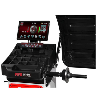 Atlas PTC400 Platinum Center Post Tire Changer with PWB90XL Wheel Balancer Combo