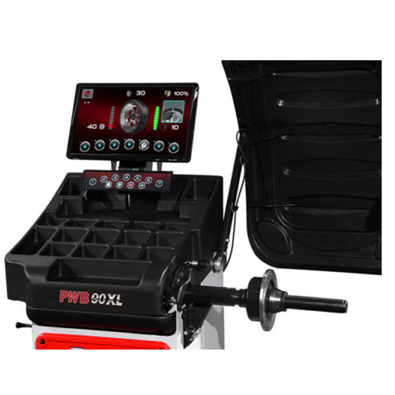 Atlas PTC400 Platinum Center Post Tire Changer with PWB90XL Wheel Balancer Combo