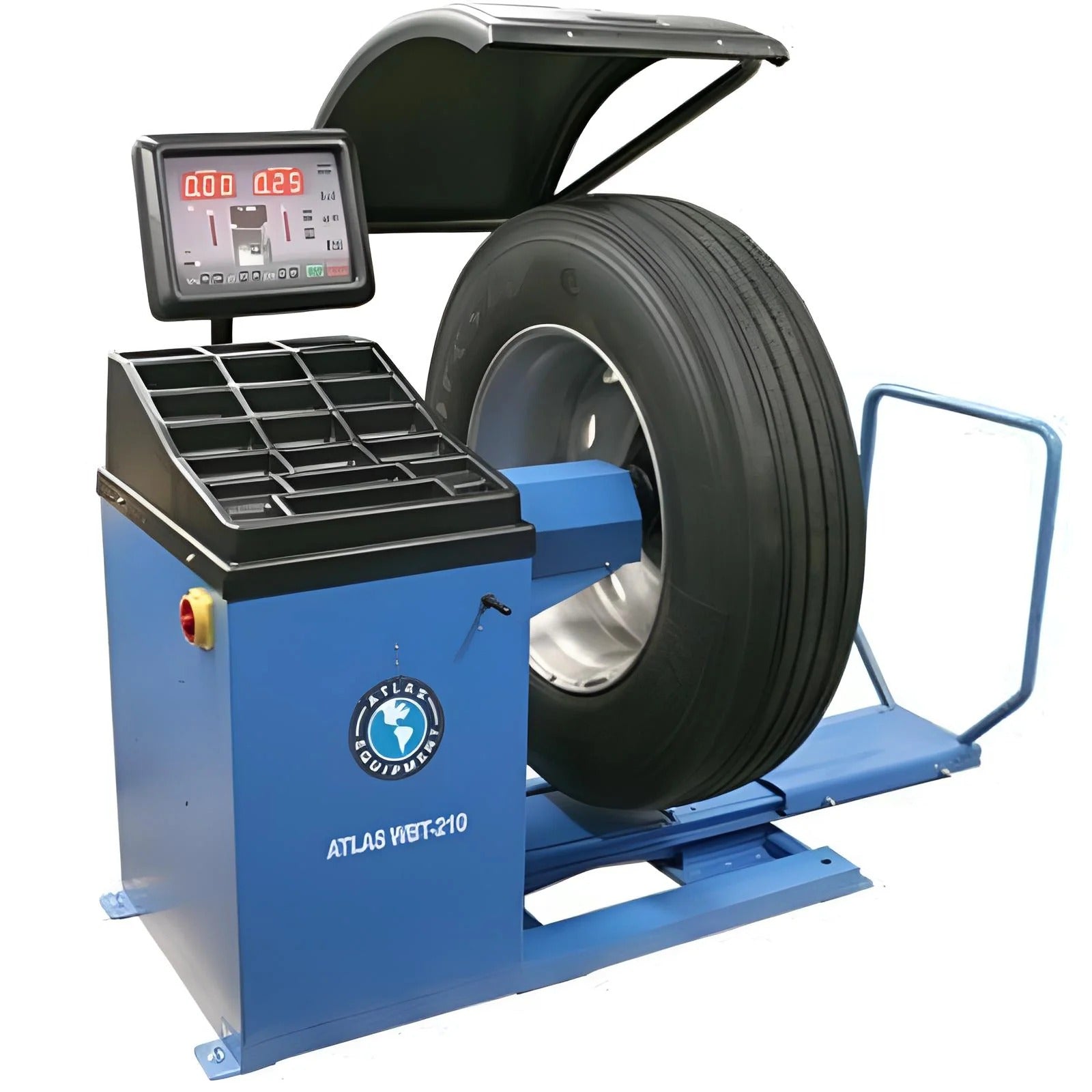 Atlas WBT-210 Heavy-Duty Truck Wheel Balancer – Commercial Grade Spin Balancer