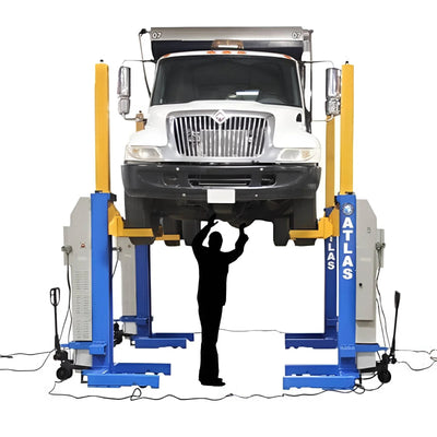 Atlas ALI Certified 74,000 lb Battery-Powered Mobile Column Lift System