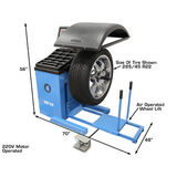 Atlas WBT-210 Heavy-Duty Truck Wheel Balancer – Commercial Grade Spin Balancer
