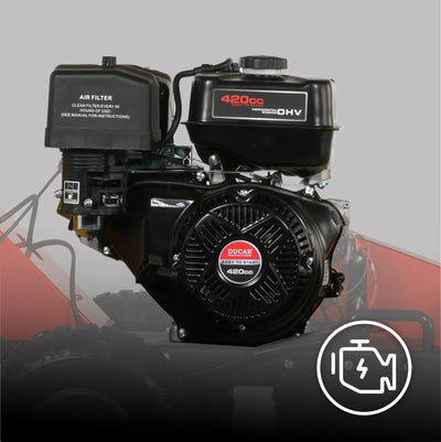 MechMaxx 15" 15HP 420cc DUCAR E-Start Stump Grinder with Tow Bar, Model SG380