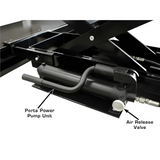 Atlas 3,500 lb Sliding Bridge Jack – Hydraulic Center Jack for 4-Post Lifts