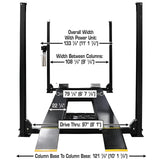 Atlas APEX9 ALI Certified 9,000 lb Capacity 4-Post Vehicle Lift