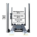 Atlas PRO8000 4-Post Vehicle Lift with RJ35 Sliding Bridge Jacks Combo