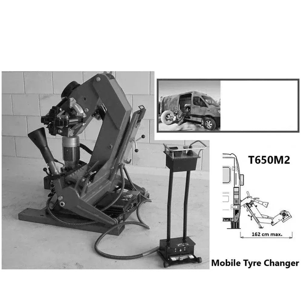 Katool KT-308 Portable Mobile Tire Changer for Car and Light Truck Tires