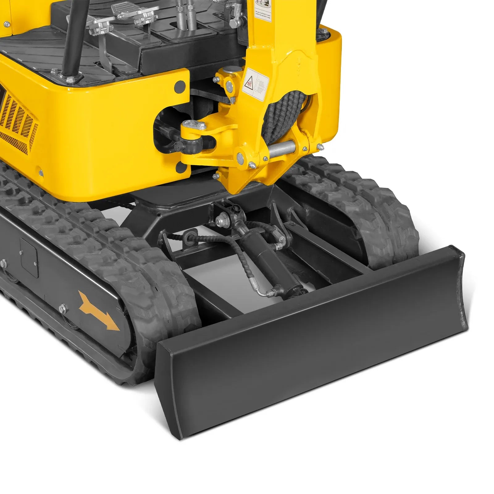 MechMaxx Mini Compact Excavator with B&S VANGUARD 408cc 14HP Engine, 65.7" Max Digging Depth, 2370 lb Operating Weight, Model MEC10