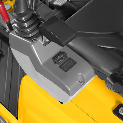 MechMaxx Mini Compact Excavator with B&S VANGUARD 408cc 14HP Engine, 65.7" Max Digging Depth, 2370 lb Operating Weight, Model MEC10