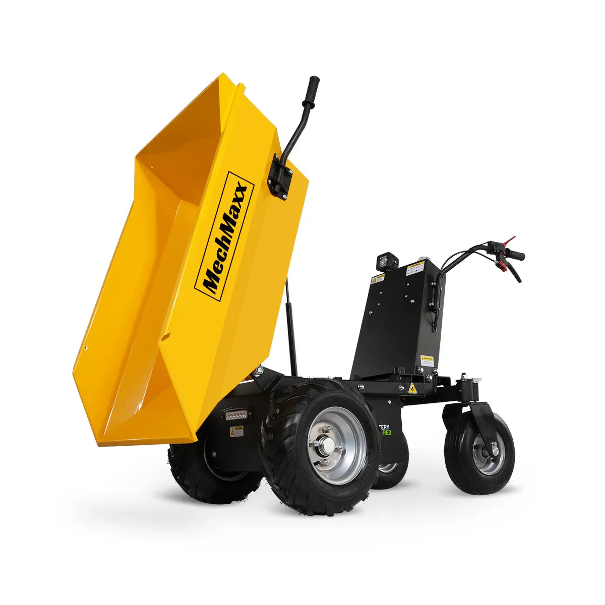 MechMaxx 1100 lb Battery Powered Electric Mini Dumper with 1000W 48V Brushless Motor, Model E50