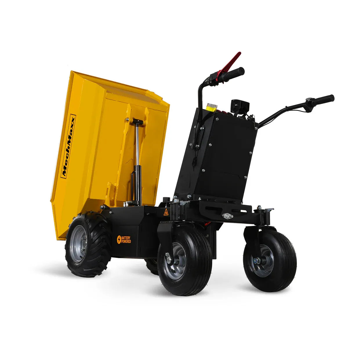 MechMaxx 1100 lb 48V 1000W DC Motor Hydraulic Dump Cart Mini Dumper, Model EH50