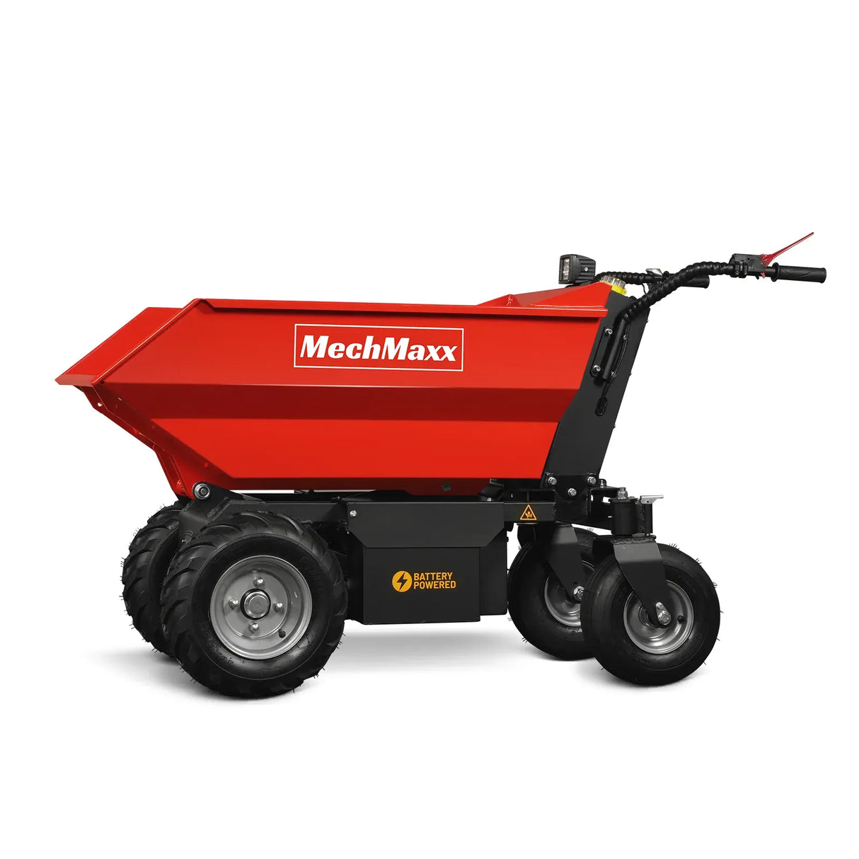 MechMaxx 1100 lb 48V 1000W DC Motor Hydraulic Dump Cart Mini Dumper, Model EH50