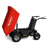 MechMaxx 1100 lb 48V 1000W DC Motor Hydraulic Dump Cart Mini Dumper, Model EH50