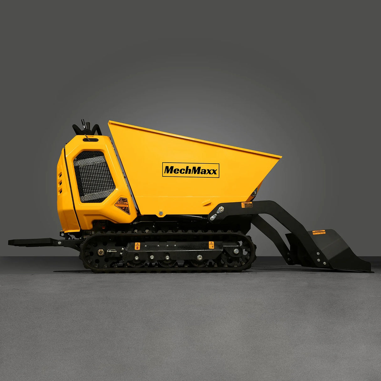 MechMaxx 1800 lb 420cc E-Start Gas Powered Hydraulic Track Mini Dumper with Self-Loading, Model T80