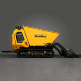 MechMaxx 1800 lb 420cc E-Start Gas Powered Hydraulic Track Mini Dumper with Self-Loading, Model T80