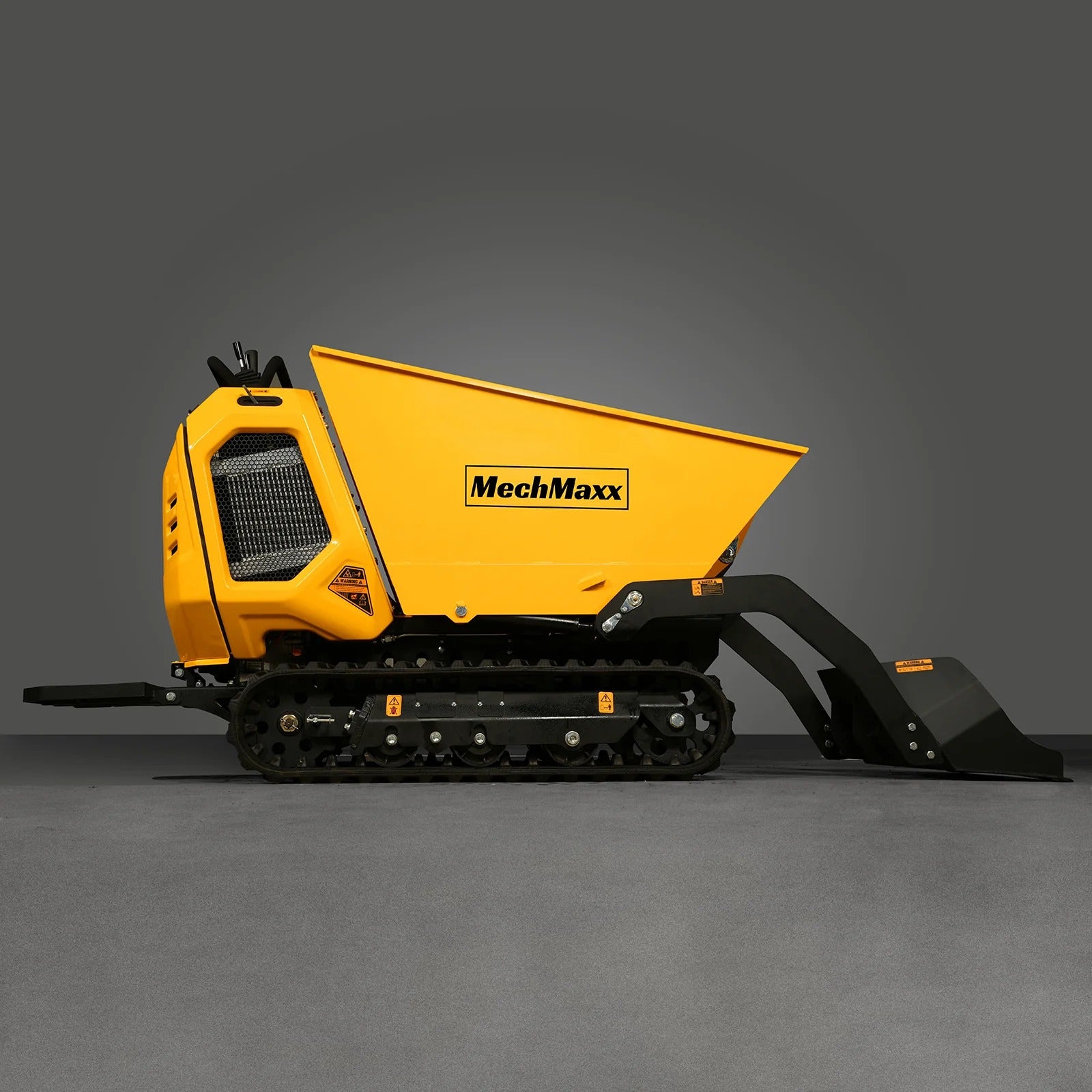 MechMaxx 1800 lb 420cc E-Start Gas Powered Hydraulic Track Mini Dumper with Self-Loading, Model T80