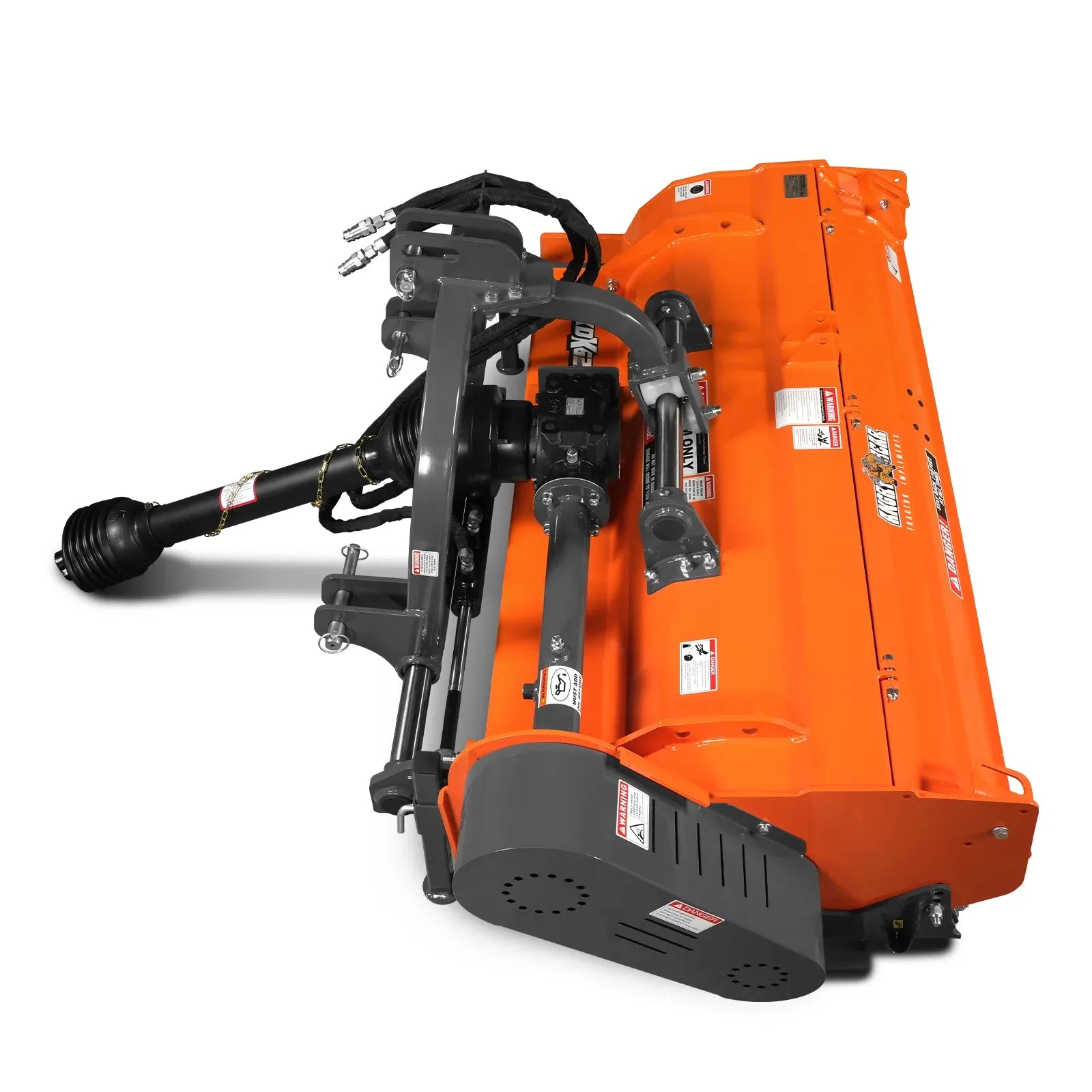 MechMaxx 63" Heavy Duty PTO Flail Mower with Hydraulic Side Shift, 3-Point Hitch, 50–75HP, Model KDK63H