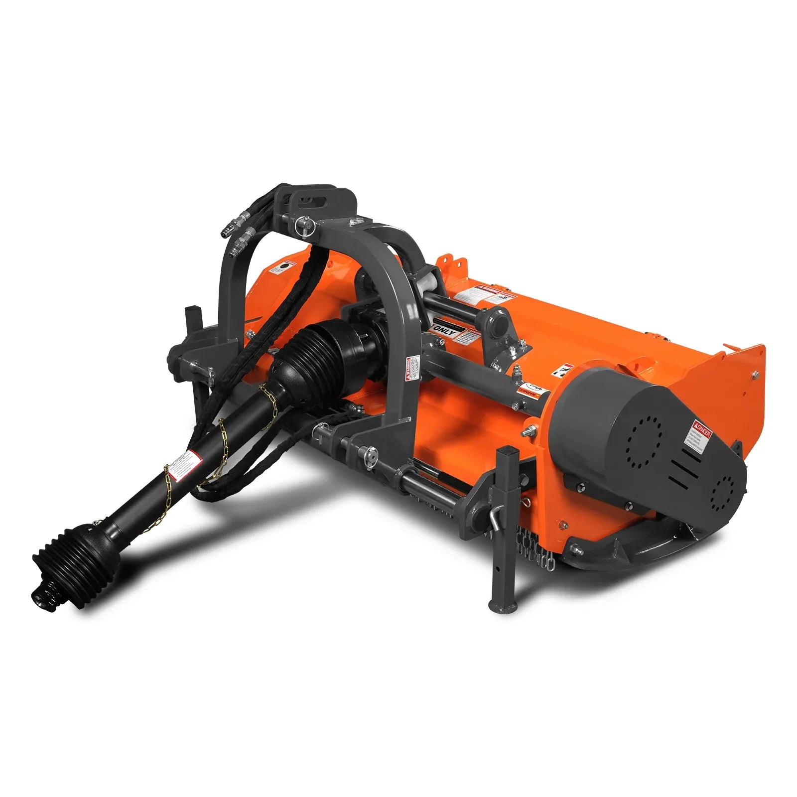 MechMaxx 63" Heavy Duty PTO Flail Mower with Hydraulic Side Shift, 3-Point Hitch, 50–75HP, Model KDK63H