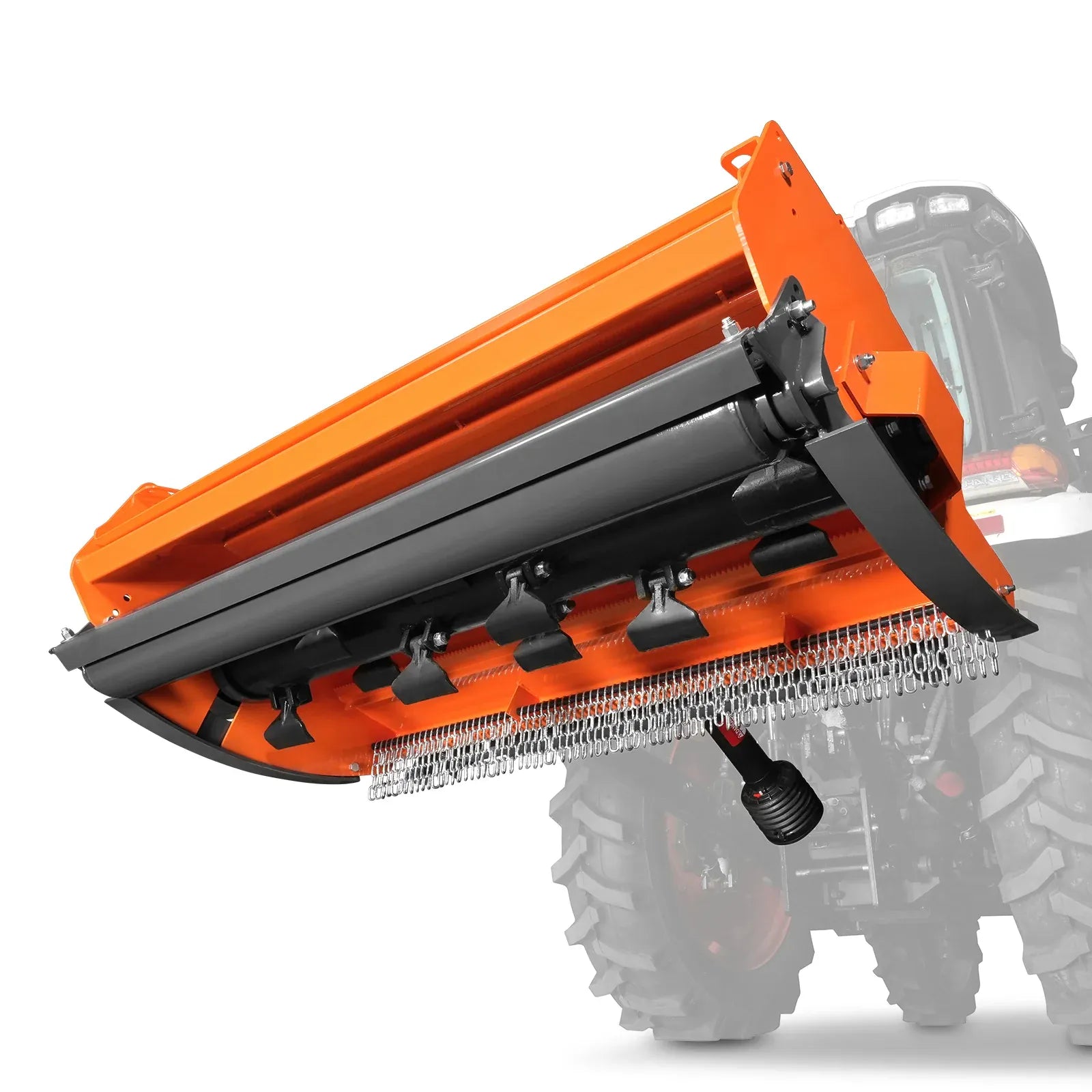 MechMaxx 63" Heavy Duty PTO Flail Mower with Hydraulic Side Shift, 3-Point Hitch, 50–75HP, Model KDK63H