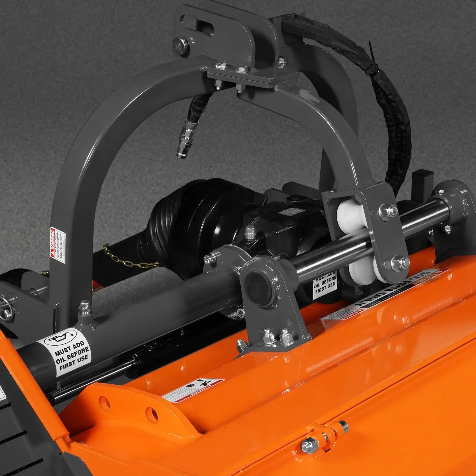 MechMaxx 72" Heavy Duty PTO Flail Mower with Hydraulic Side Shift, 3-Point Hitch, 50–75HP, Model KDK72H