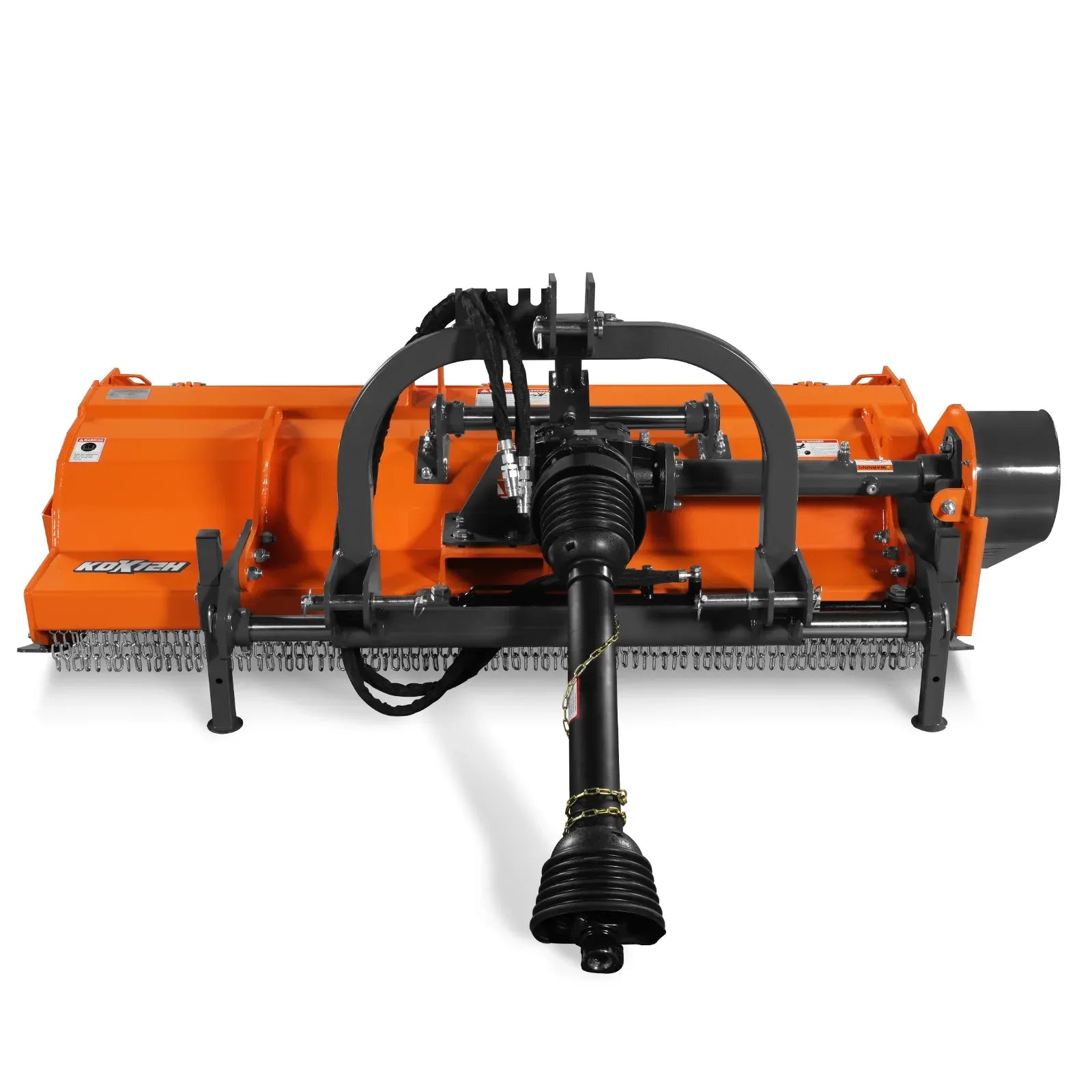 MechMaxx 72" Heavy Duty PTO Flail Mower with Hydraulic Side Shift, 3-Point Hitch, 50–75HP, Model KDK72H