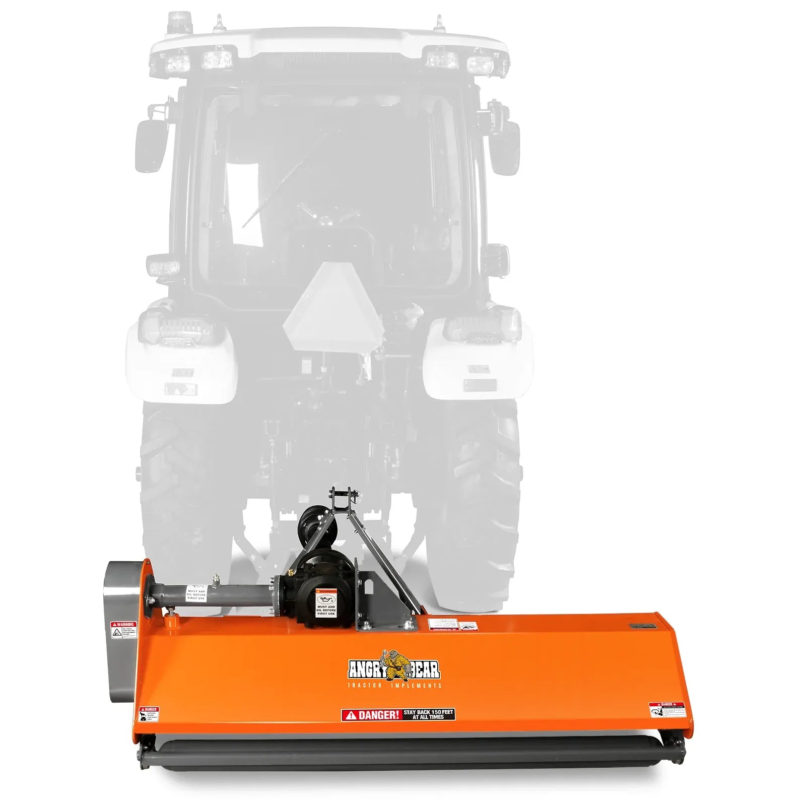 MechMaxx 68" PTO Driven Flail Mower, 3-Point Hitch, 30–60HP, Model NAM68