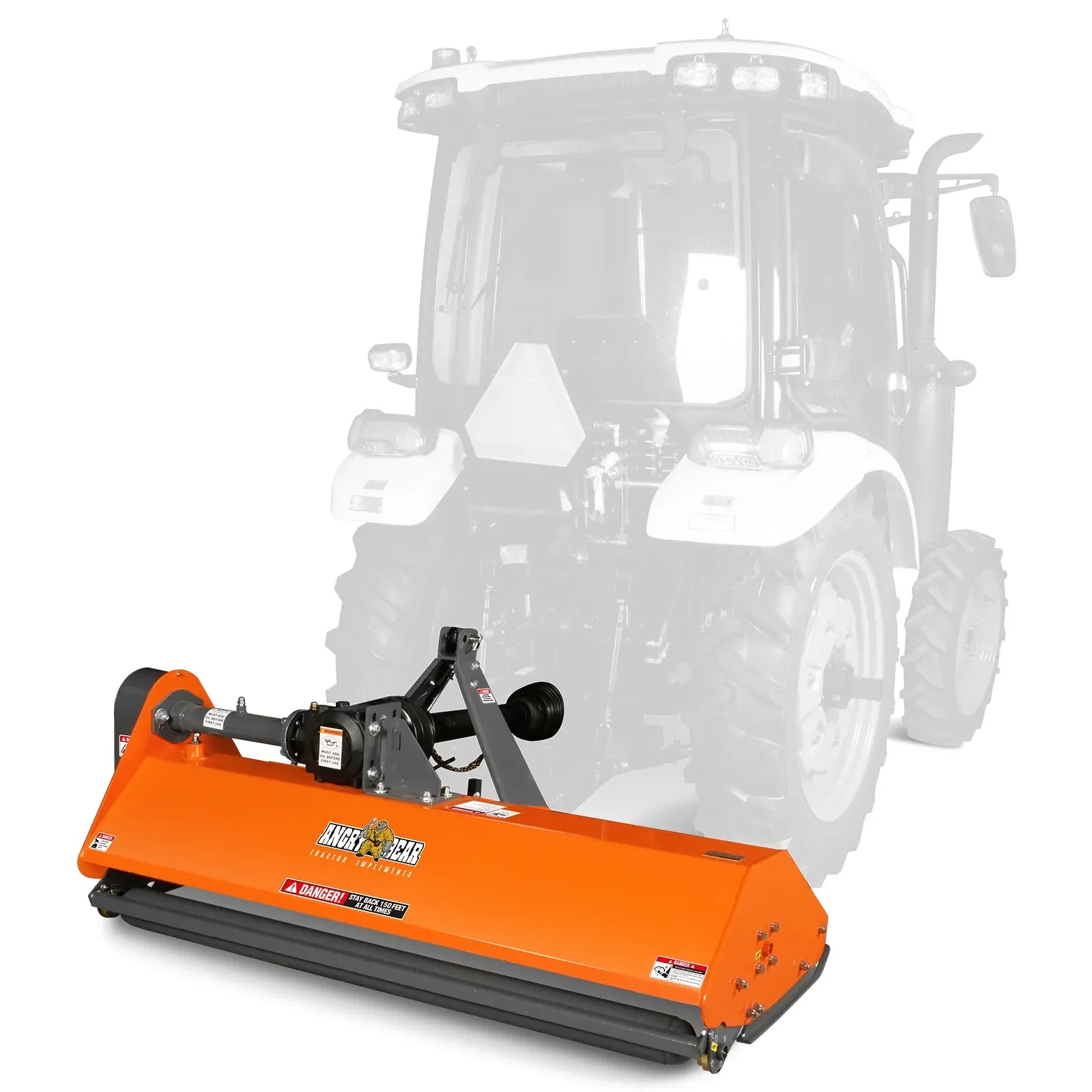 MechMaxx 68" PTO Driven Flail Mower, 3-Point Hitch, 30–60HP, Model NAM68