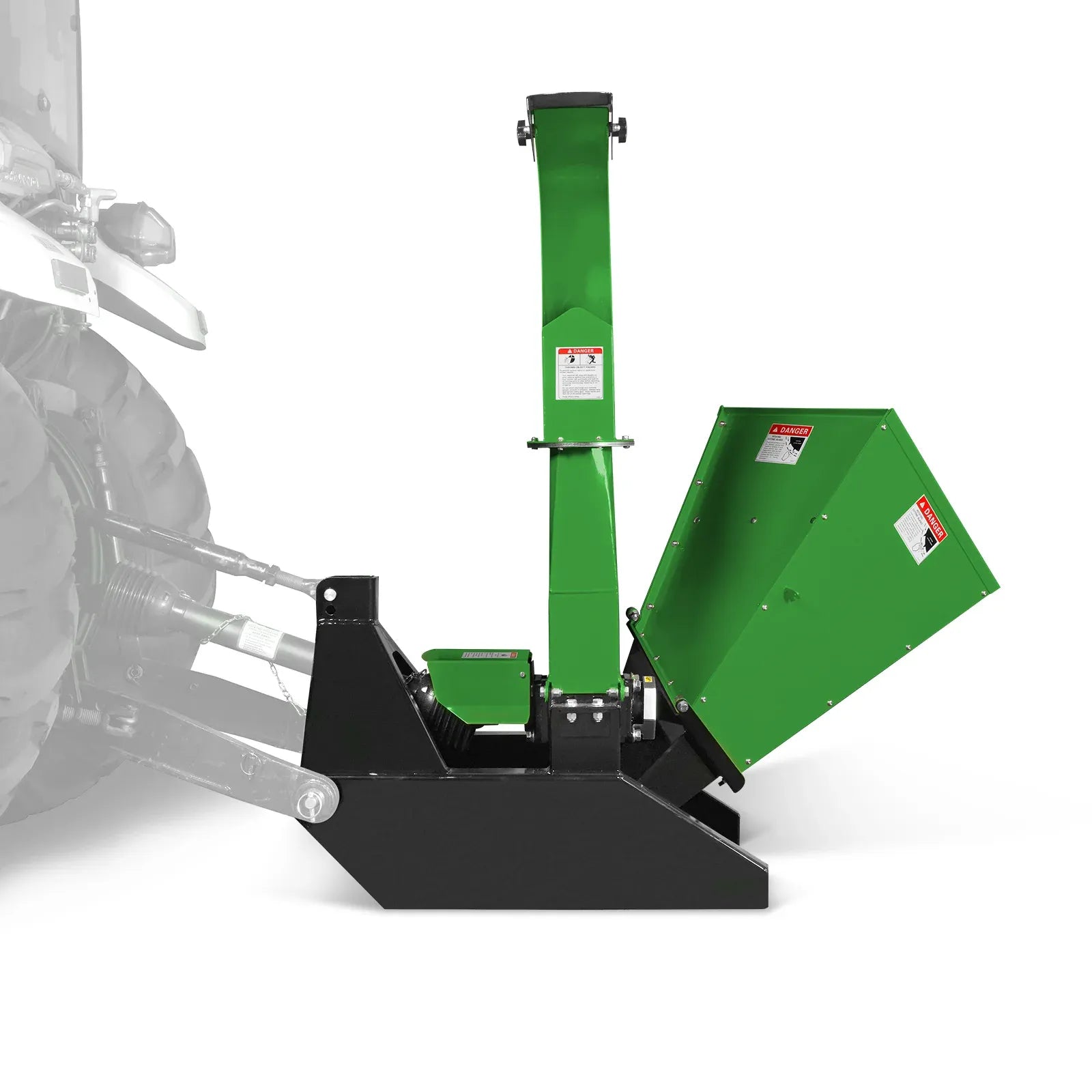 MechMaxx 3-Point PTO Wood Chipper Attachment for Tractors up to 45HP with PTO Shaft Included, Model BX42S