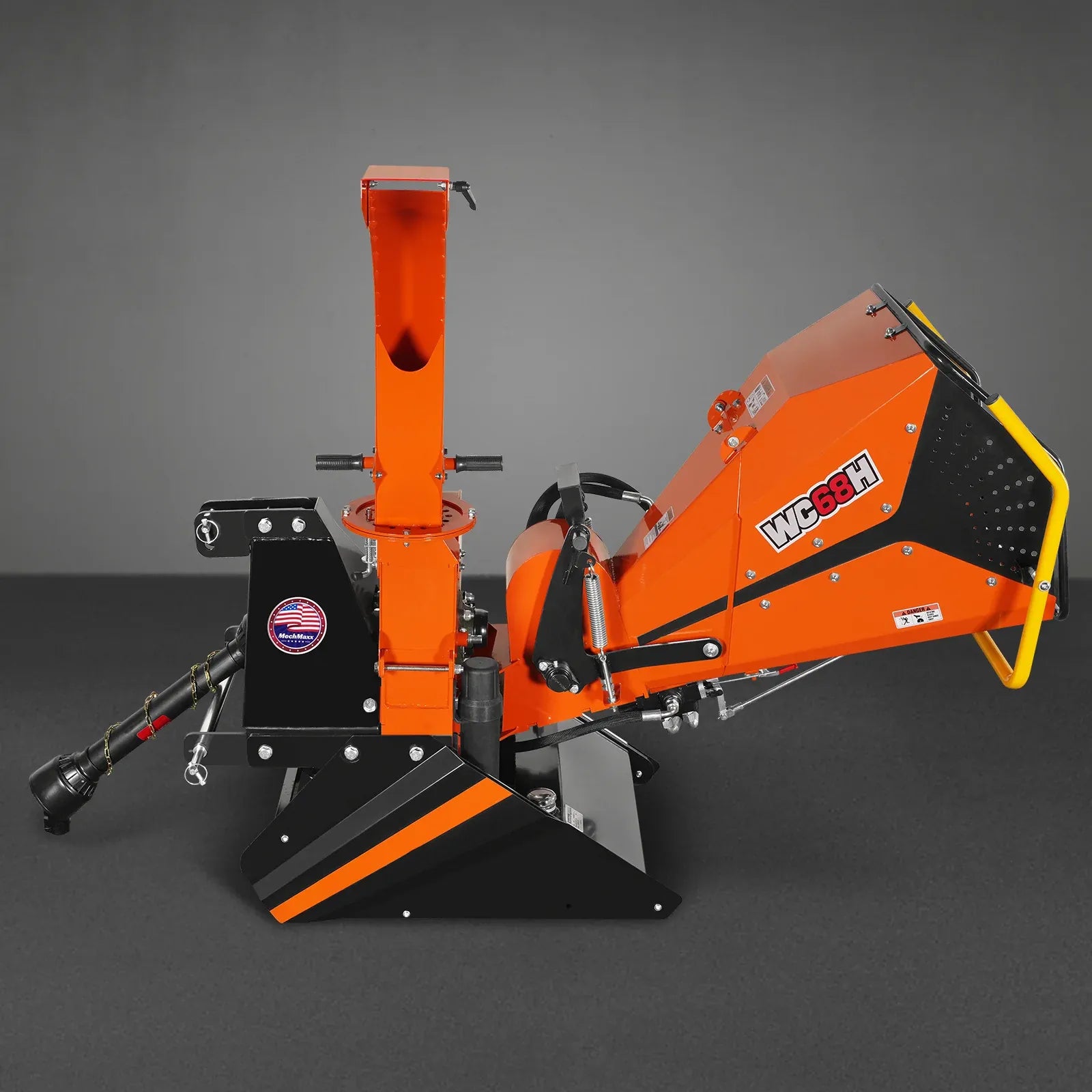 MechMaxx 6" Hydraulic Feeding PTO Wood Chipper for 20–50HP Tractors, Model WC68H