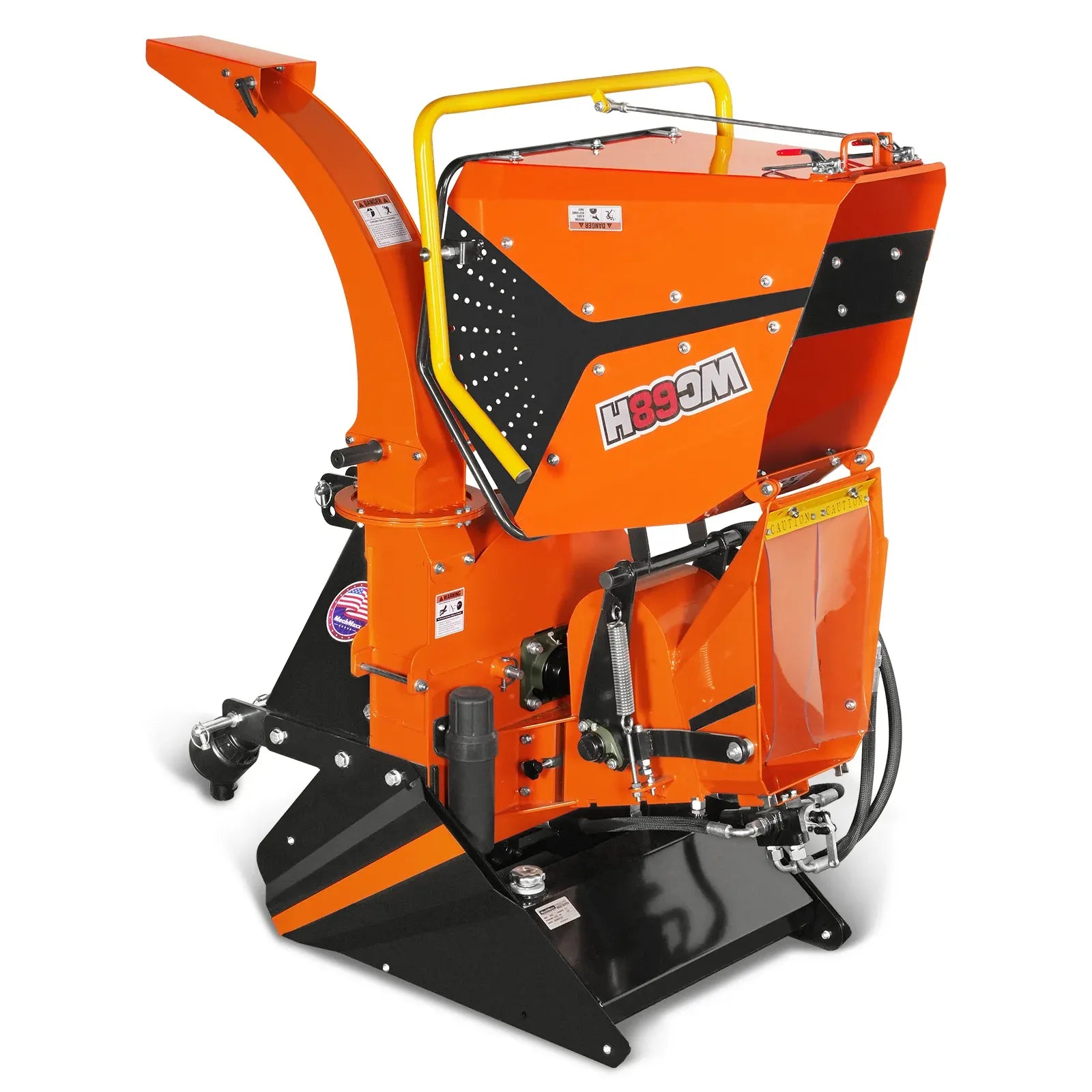 MechMaxx 6" Hydraulic Feeding PTO Wood Chipper for 20–50HP Tractors, Model WC68H