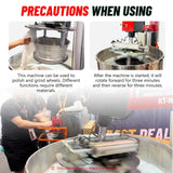 Katool RPM-80 Rim Polishing and Grinding Machine for Rust Removal and Repair